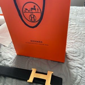 Hermes belt. Reversible. 3.8 mm. Length 105 mm #hermes #dhgate